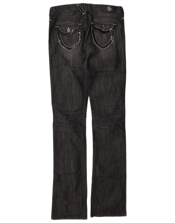Guess Jean Bootcut Slim Femme W26 L33 Gris Coton