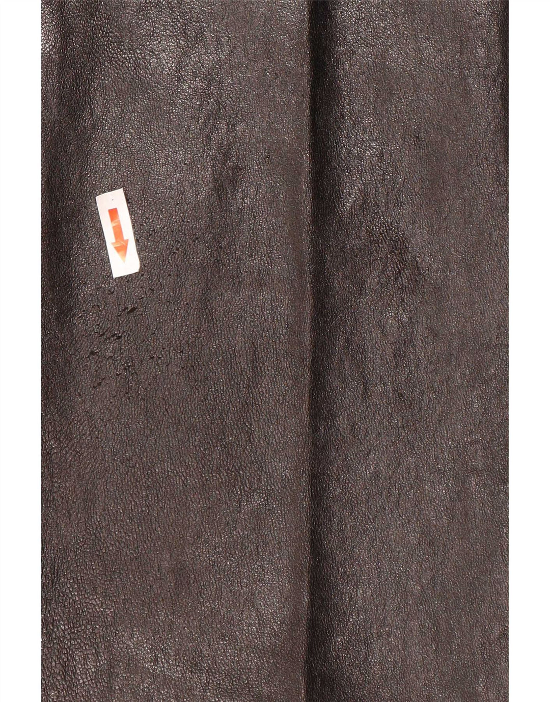 Pantalon évasé en cuir femme vintage W28 L30 Noir