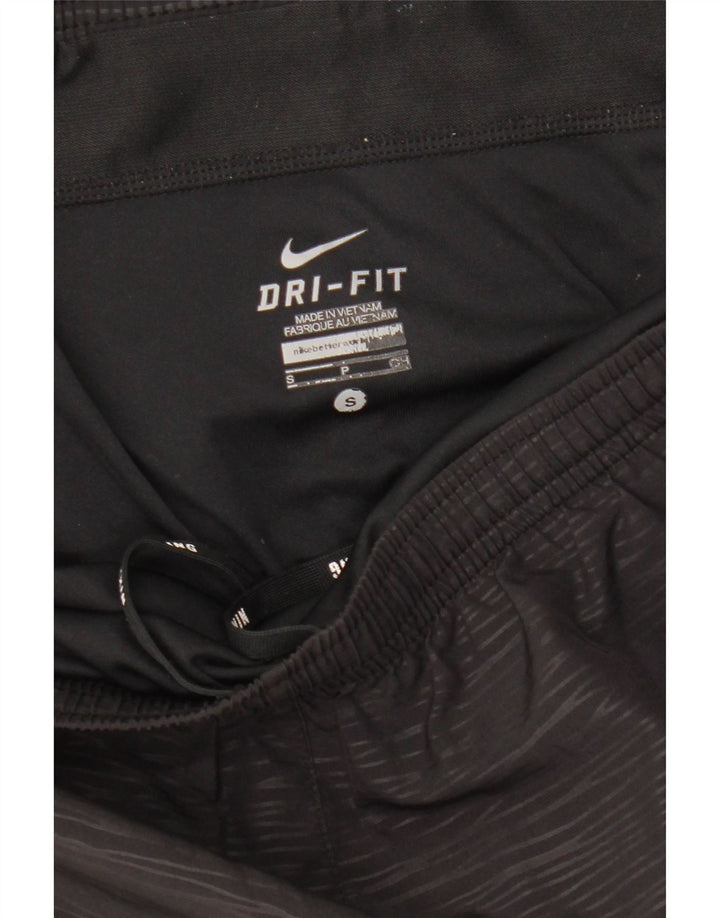 Short de sport Nike Dri Fit pour hommes, petit, noir, polyester
