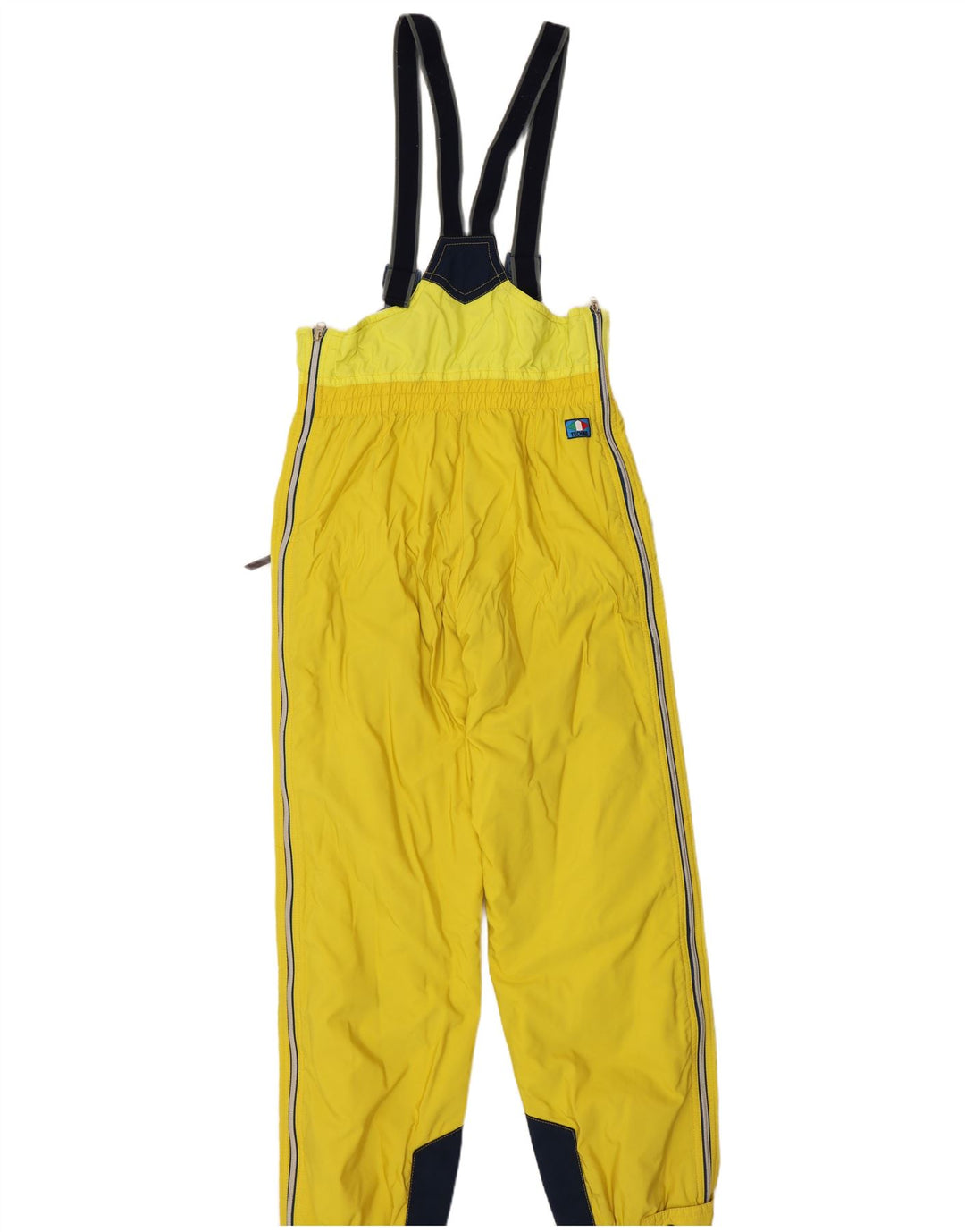 Colmar Pantalon de Ski Salopette Homme IT 48 Jaune Moyen Colourblock