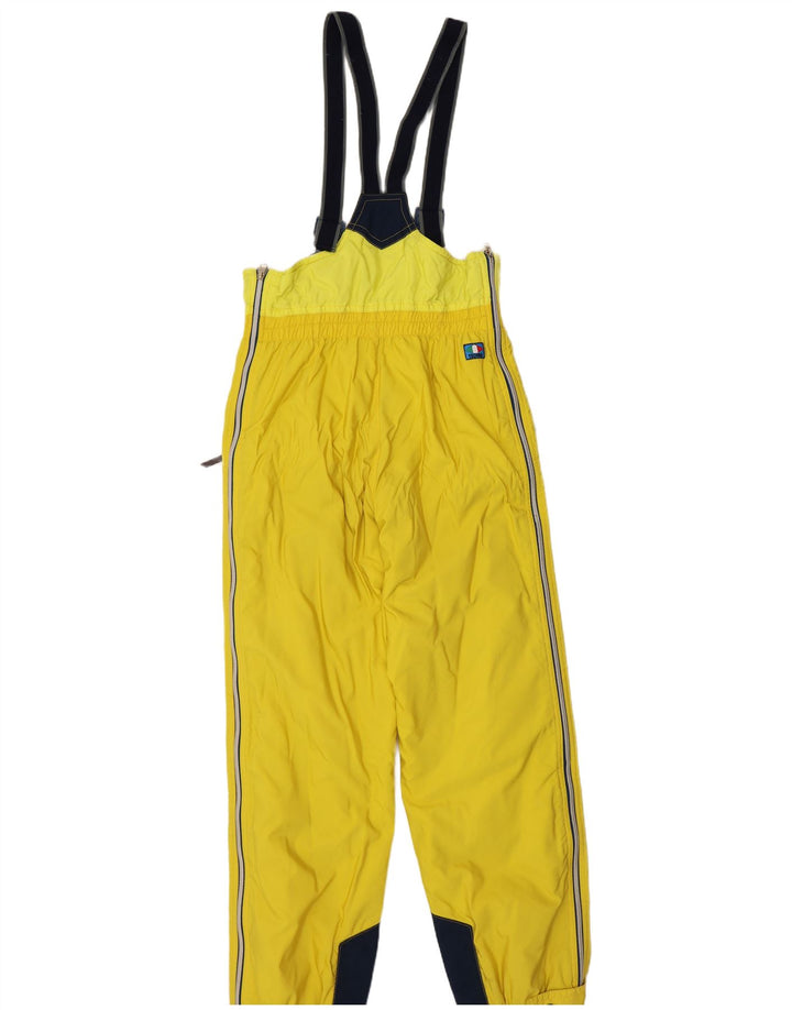 Colmar Pantalon de Ski Salopette Homme IT 48 Jaune Moyen Colourblock