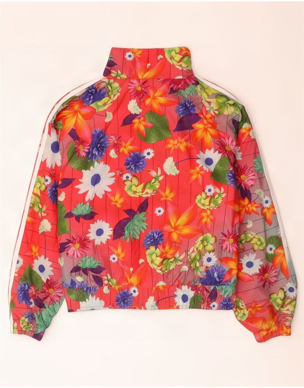 Adidas Veste de Survêtement Fille 11-12 Ans Multicolore Floral