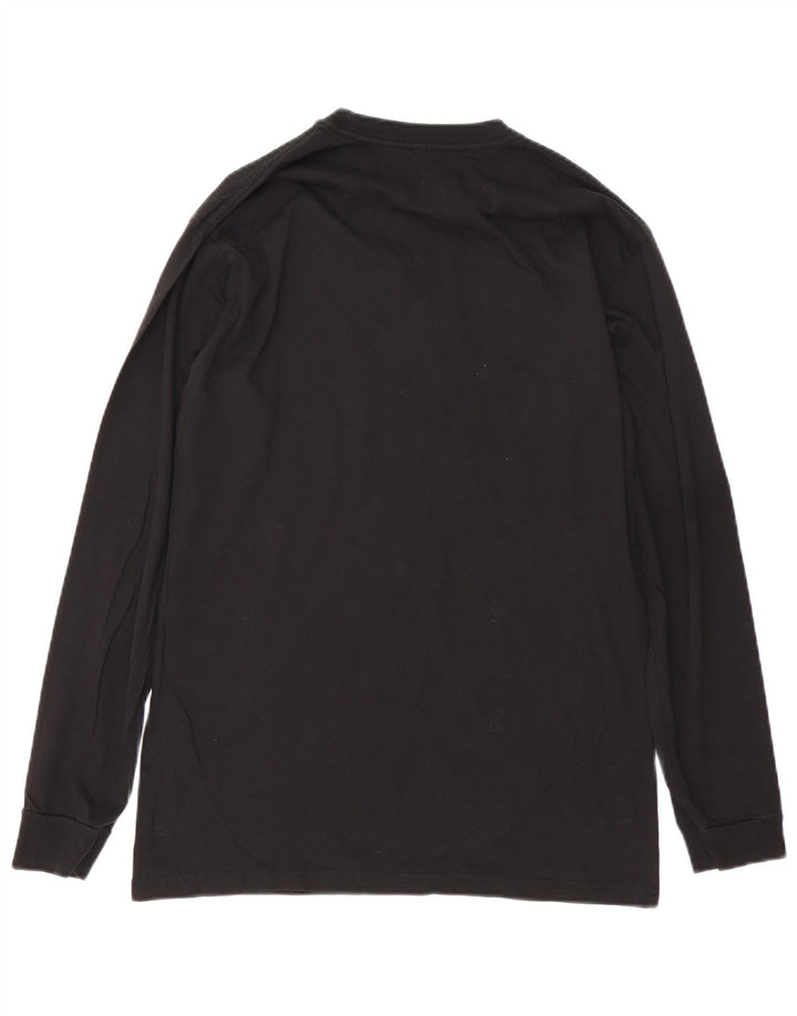 Vans Haut graphique à manches longues pour homme Coupe classique Papillon en coton noir moyen
