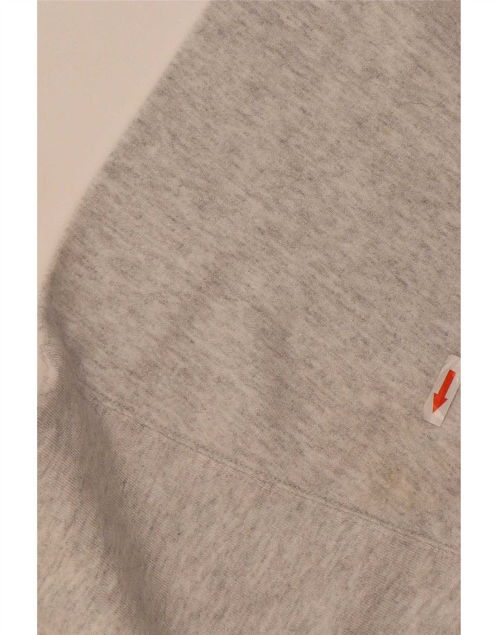 Champion Sweat-shirt surdimensionné pour femme UK 16 Large Gris Moucheté