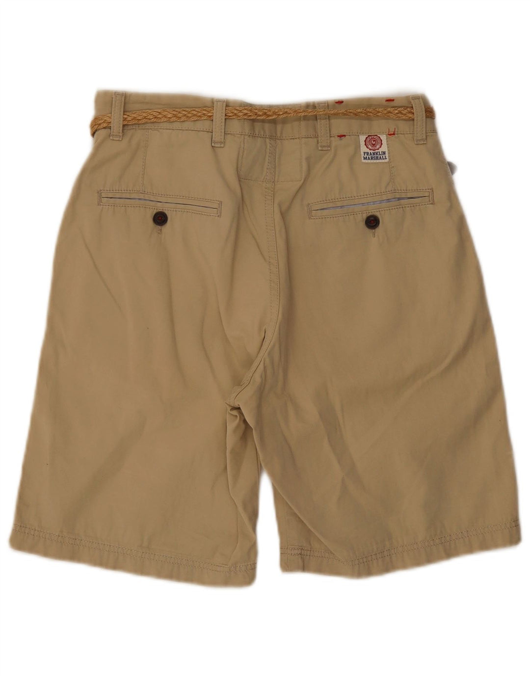 Franklin Marshall Short Chino Homme W30 Coton Beige Moyen