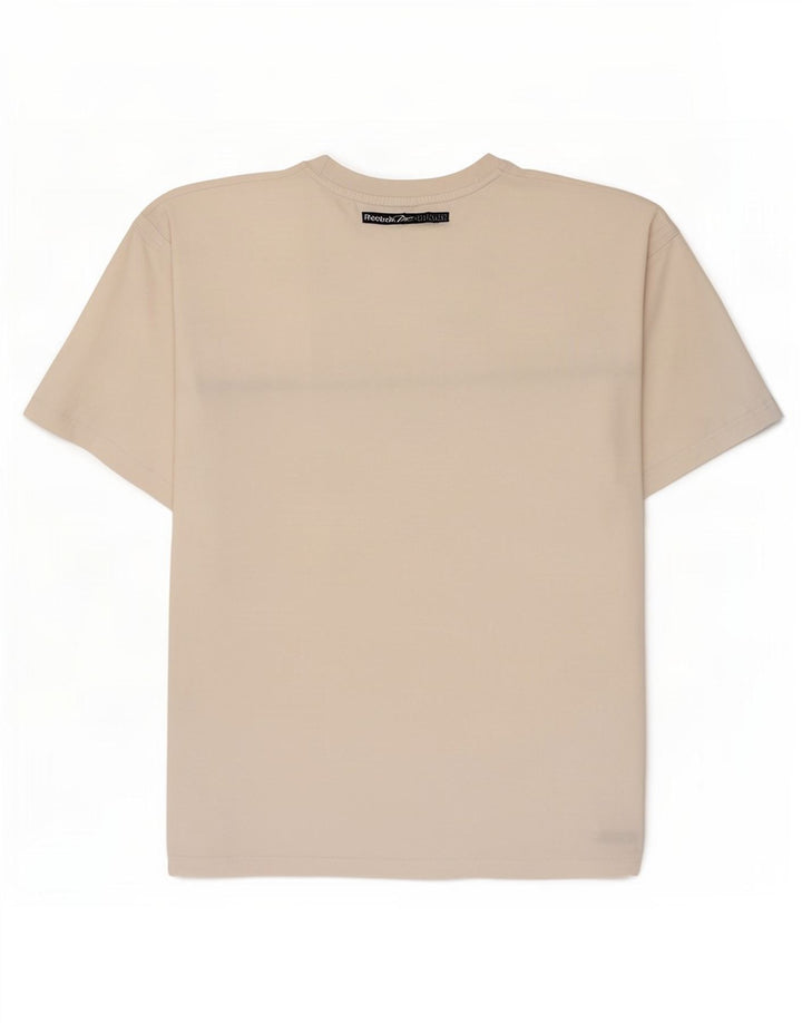 Reebok T-Shirt Graphique Homme Grand Blanc Coton