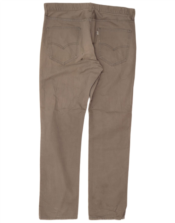 Levi's Pantalon Chino Regular Homme W36 L32 Gris Coton