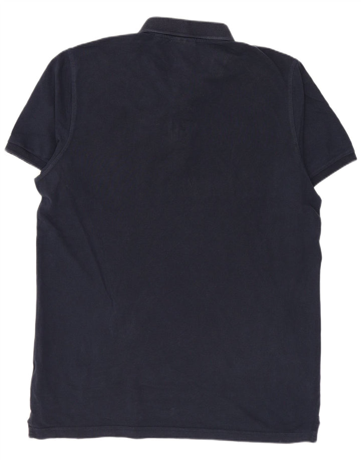 GANT Polo Regular Fit Homme Bleu Marine Large Coton