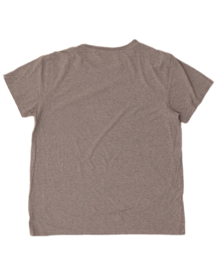 Lee T-Shirt Homme Haut Large Gris Coton