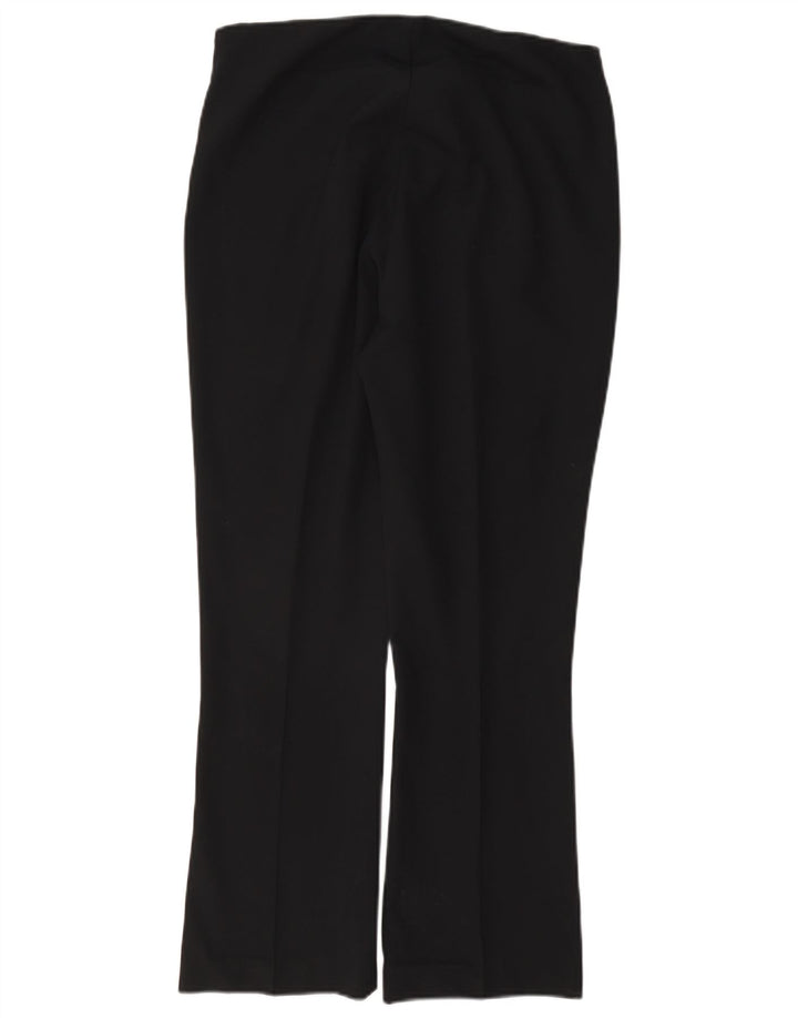 Zara Pantalon décontracté régulier pour femme Large W30 L27 Noir