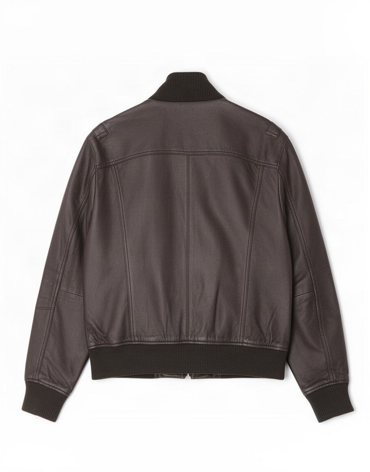 Gipsy Veste en cuir bomber pour homme UK 38 Noir moyen