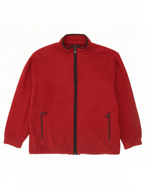 Marks & Spencer Veste polaire St. Michael pour homme UK 40 Large Bordeaux