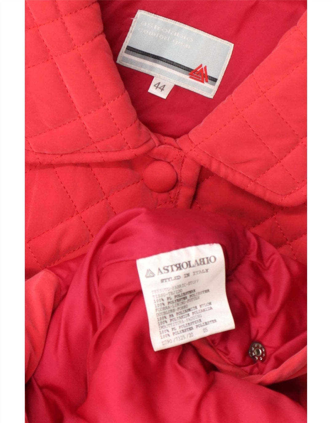 Astrolabio Veste matelassée Femme IT 44 Rose Moyen Polyester