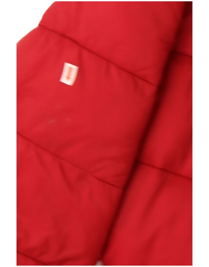Joules Manteau matelassé à capuche pour femme UK 44 Large Rouge Polyamide