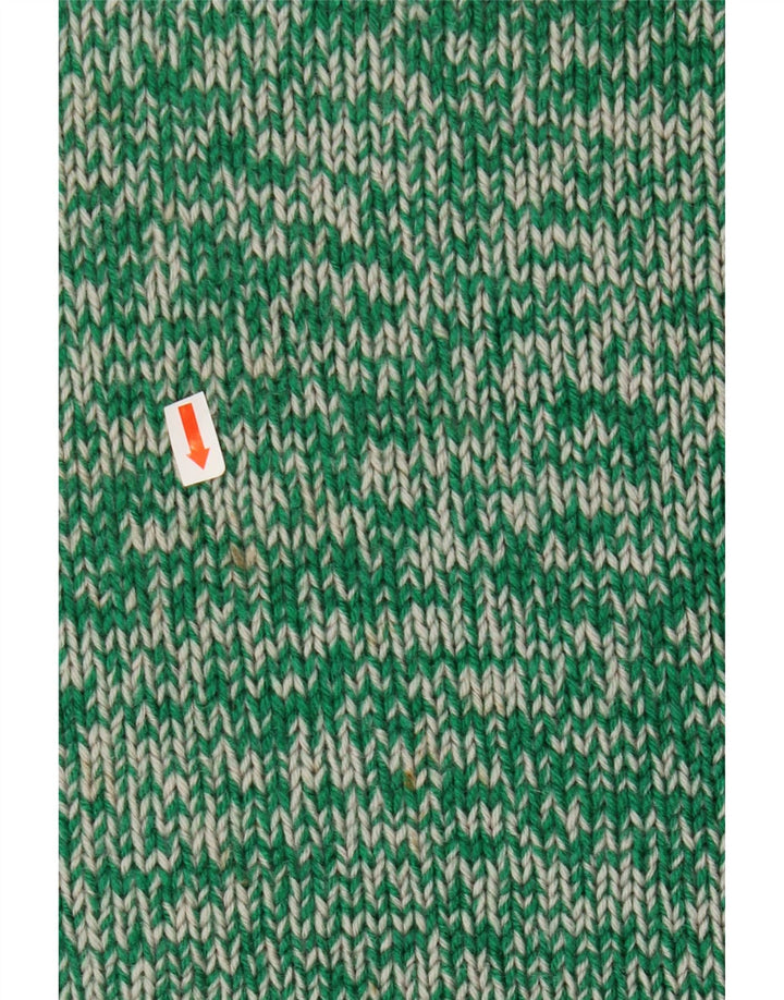vintage Femmes UK 18 XL Vert Moucheté