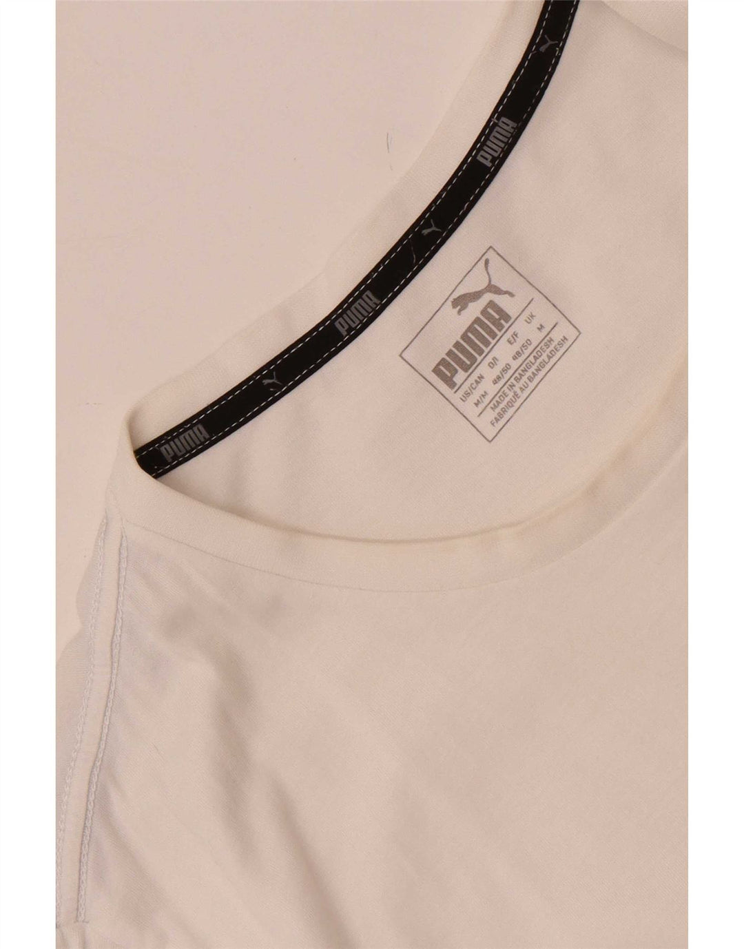 Puma Tee-Shirt Graphic Homme Blanc Moyen