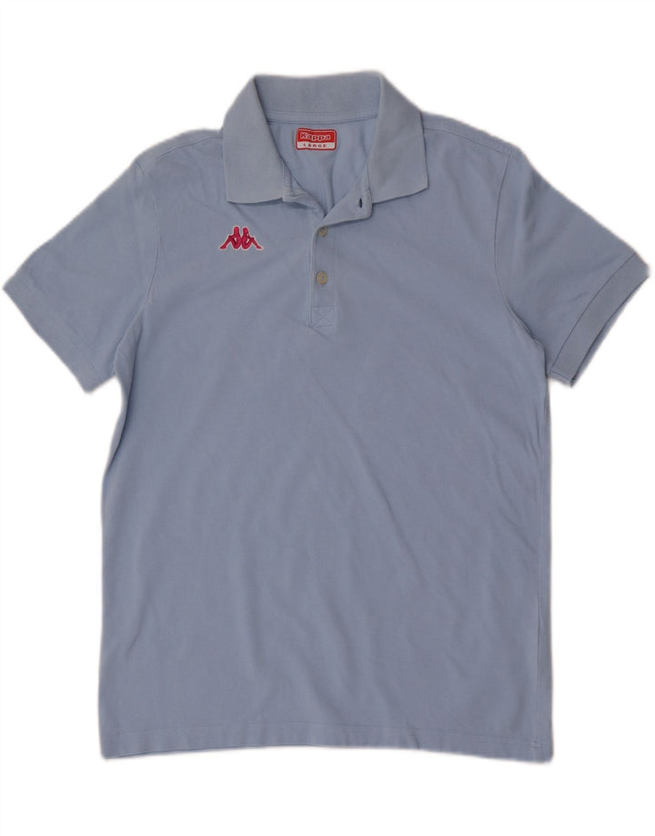 Kappa Polo Homme Grand Bleu Coton