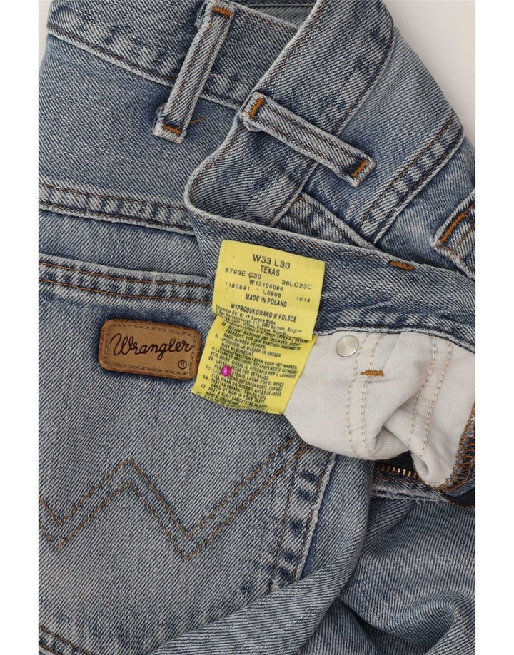 Wrangler Jean droit homme W33 L30 bleu coton