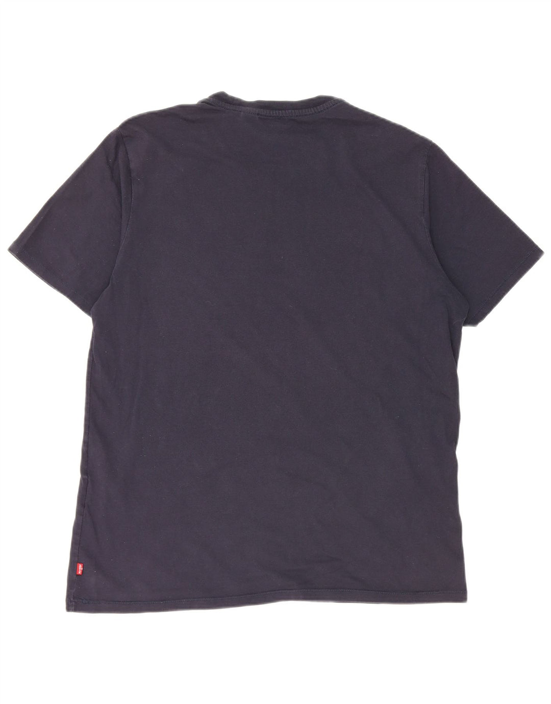 Levi's T-Shirt Graphique Homme Bleu Marine Large Coton