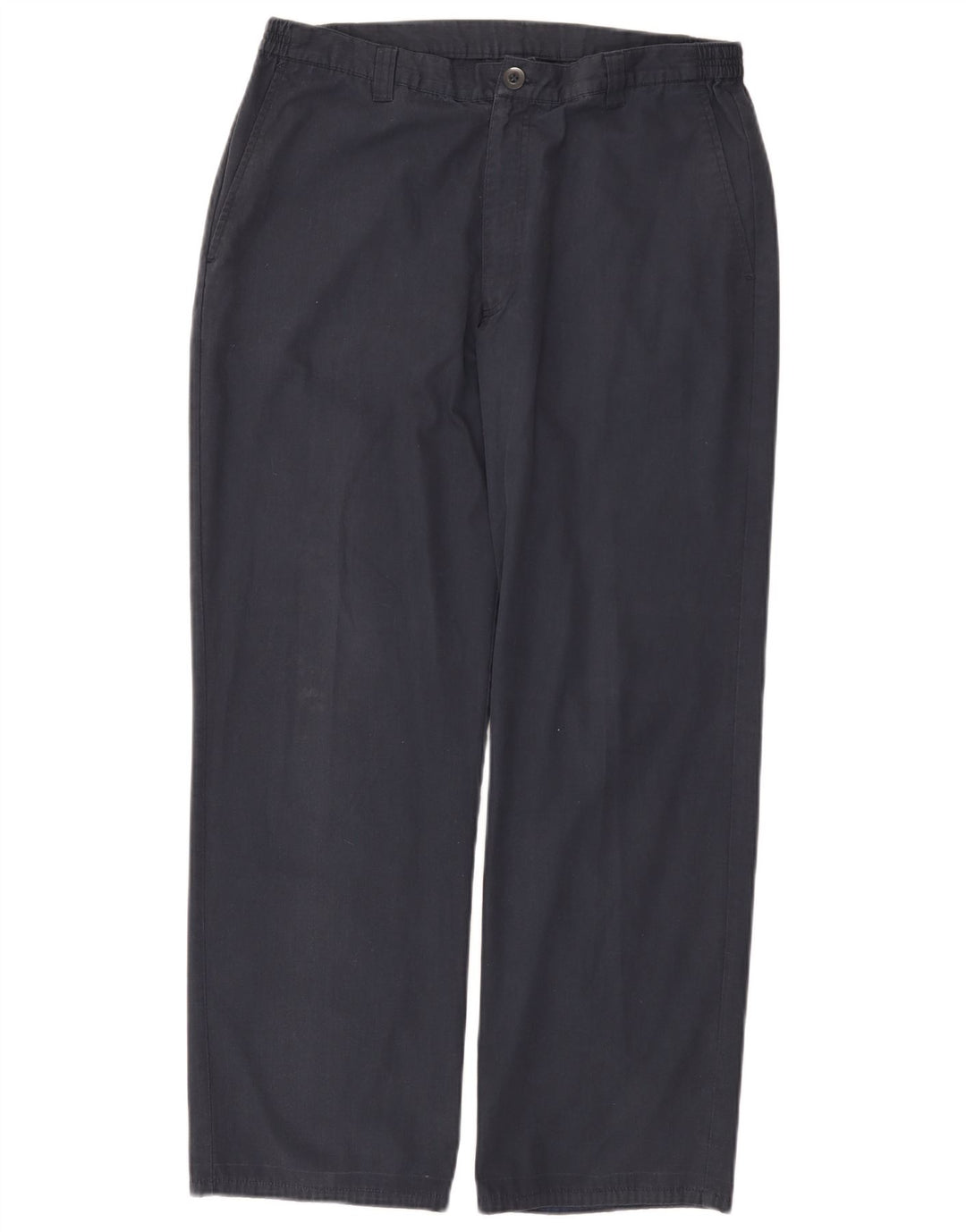 Farah Pantalon Chino Droit Weekend Homme W34 L29 Bleu Marine Polyester
