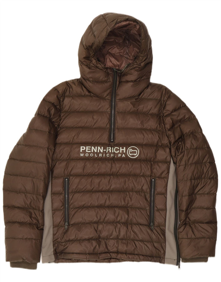 Woolrich Veste matelassée Penn-Rich Graphic pour homme UK 38 Kaki moyen