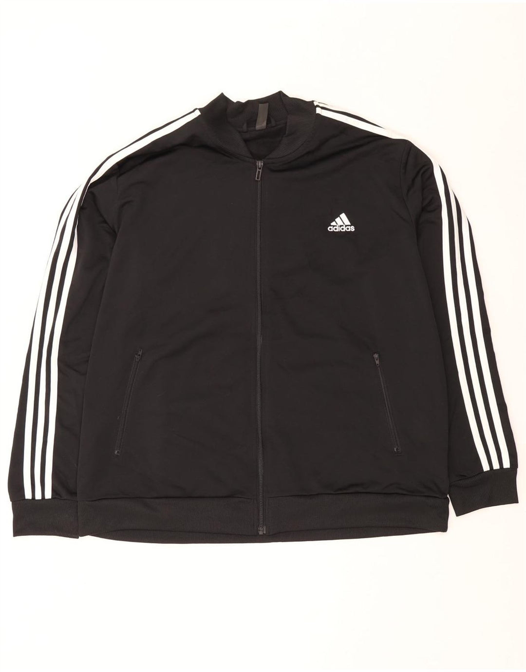 Adidas Veste de survêtement pour femme UK 24/26 2XL Noir Polyester