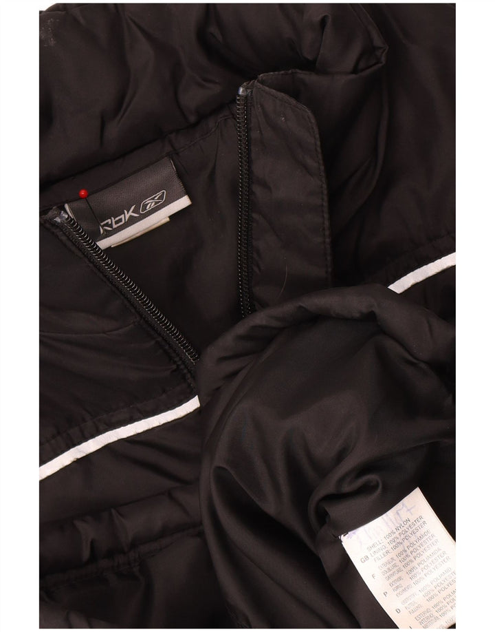 Reebok Veste rembourrée garçon 13-14 ans Noir Polyester