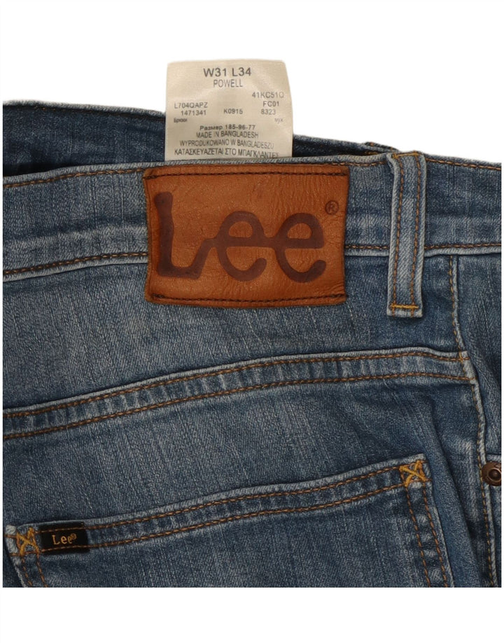 LEE Jean Droit Powell Homme W31 L30 Bleu Coton