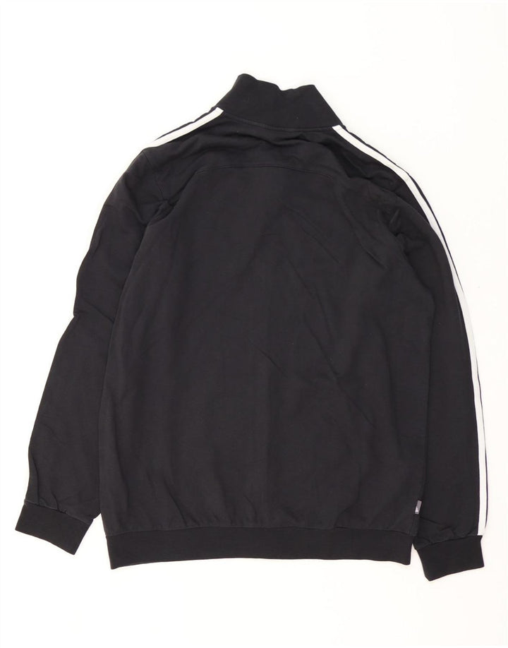 Adidas Veste de survêtement pour homme en coton noir moyen