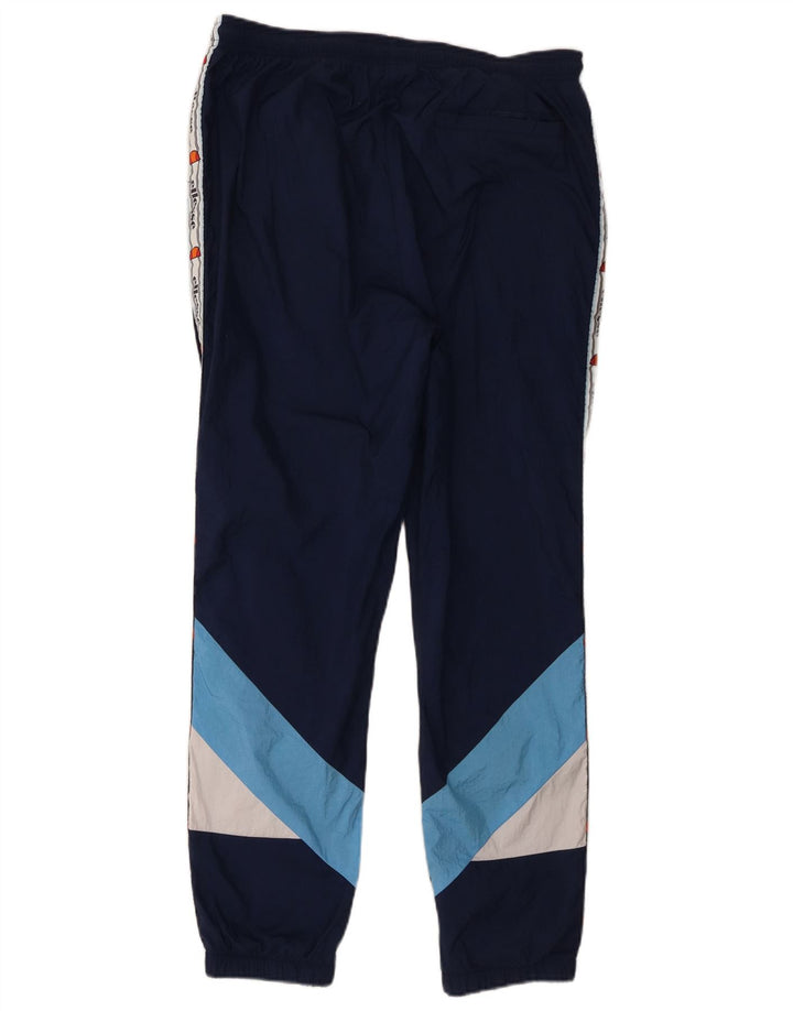 Ellesse Pantalon de survêtement pour homme Bleu marine moyen Colourblock