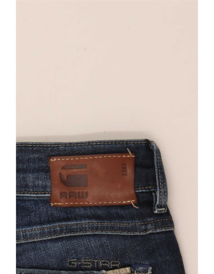 G-Star Femme 3301 Jean Slim W30 L31 Bleu Marine