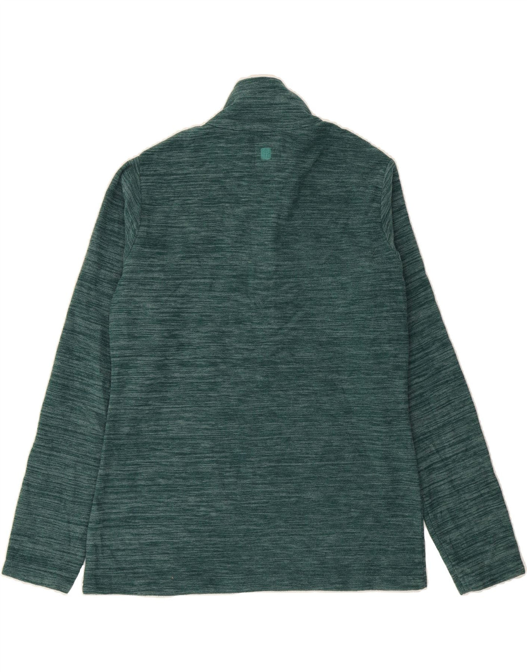 MOUNTAIN WAREHOUSE Womens Fleece Jumper UK 12 Medium Green Flecked Vintage Mountain Warehouse and Second-Hand Mountain Warehouse from Messina Hembry 