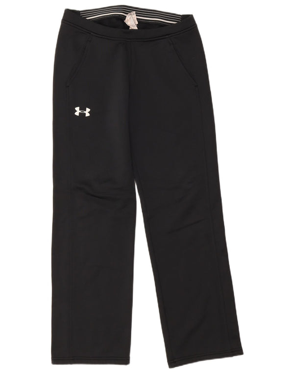 Under Armour Pantalon de survêtement Cold Gear Graphic pour femme UK 12 Noir moyen