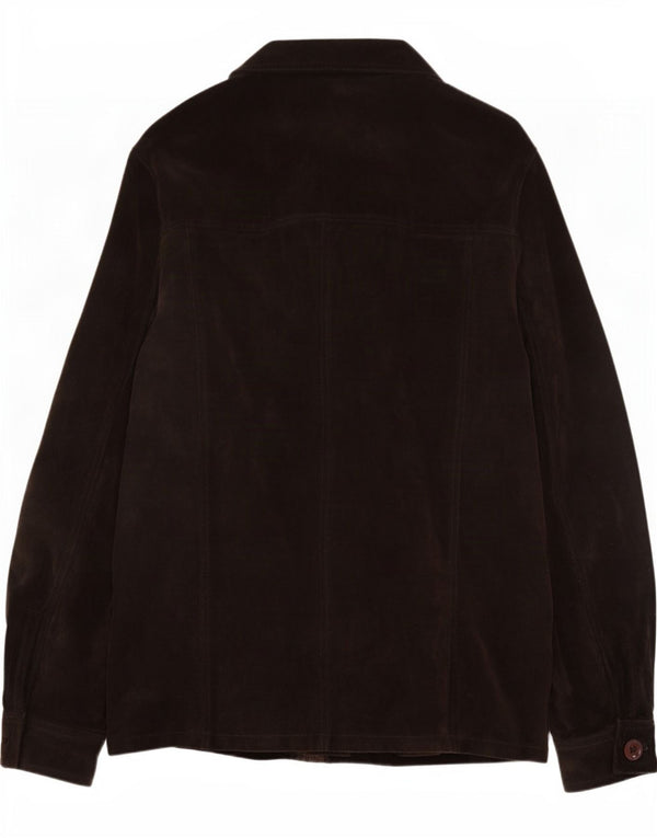 Braschi Veste en daim pour homme UK 40 Large Marron