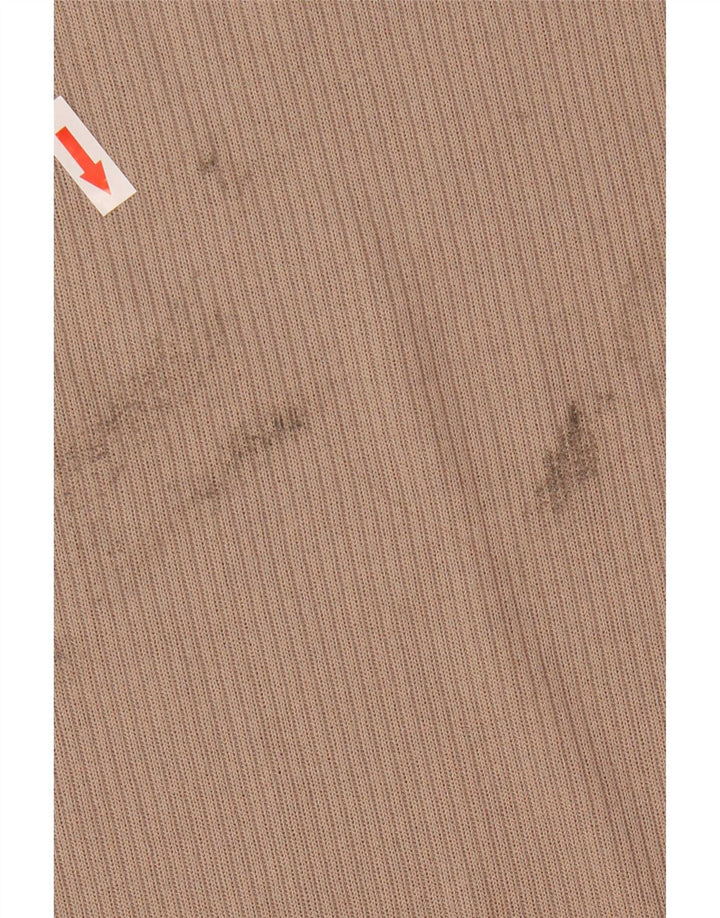 Marks & Spencer Haut à manches longues pour femme UK 44 Beige moyen Polyester