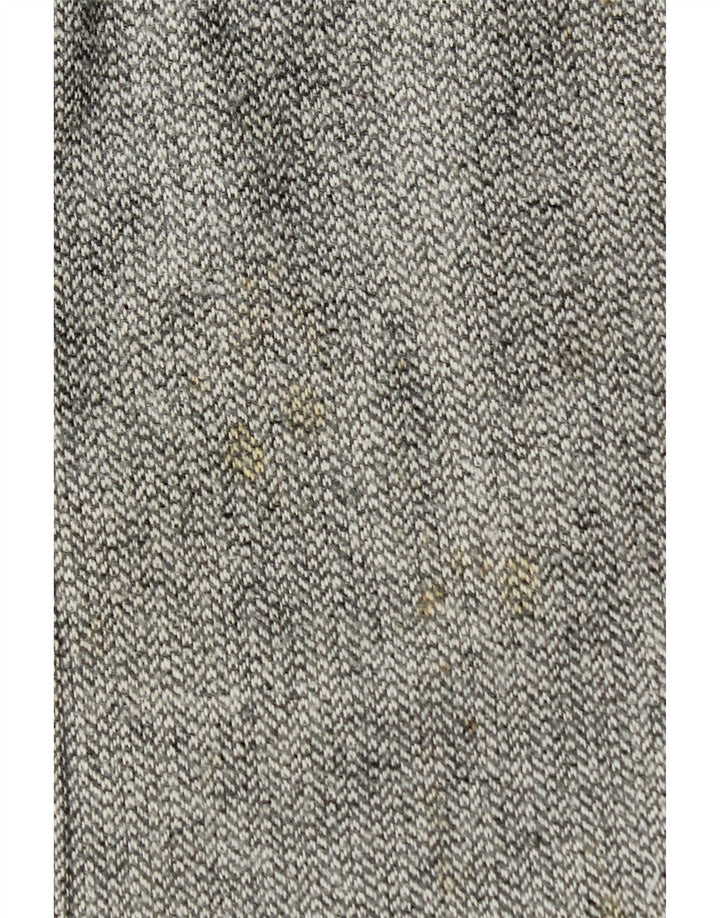 EASTEX Jupe Trompette Femme UK 20 2XL W40 Gris Chevrons Polyester