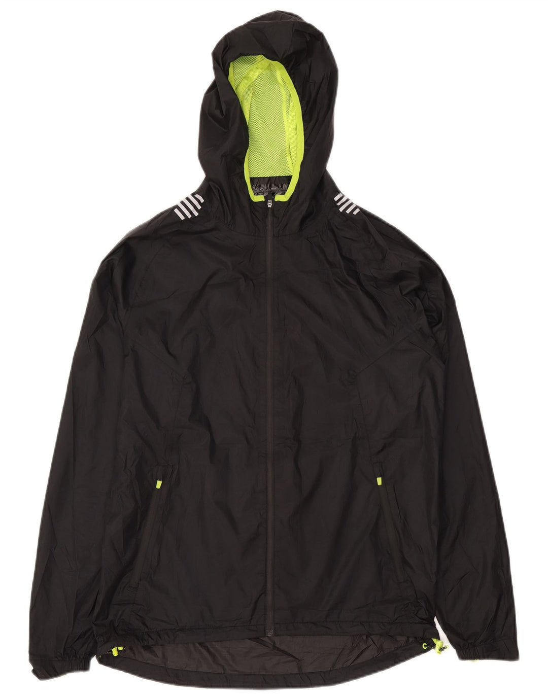 Mountain Warehouse Veste de pluie à capuche pour homme UK 38 Medium Noir Polyester