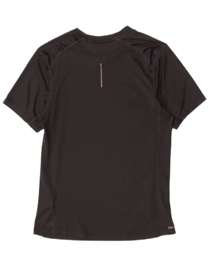 Nike Hommes Dri Fit T-Shirt Haut Petit Noir Polyester