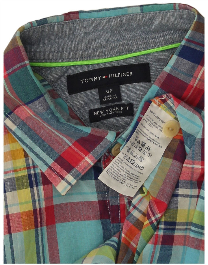 Tommy Hilfiger Chemise New York Fit Homme Petit Carreau Multicolore
