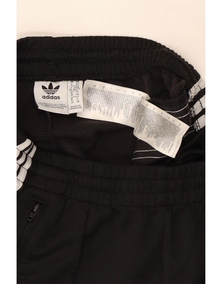 ADIDAS Pantalon de survêtement pour femme UK 6 XS Noir Polyester