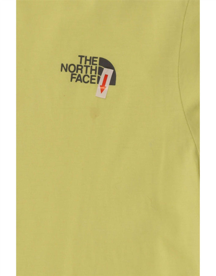 The North Face T-Shirt Homme Haut Jaune Moyen Coton