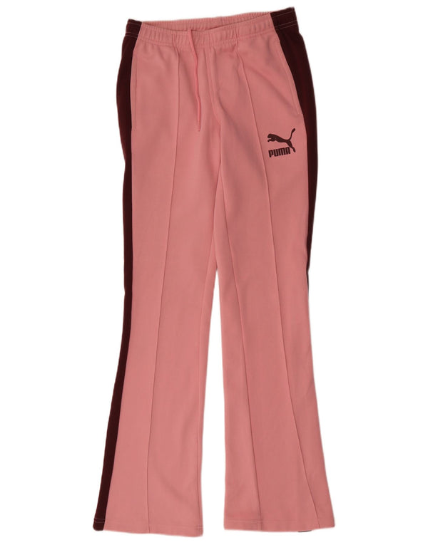Puma Pantalon de survêtement pour femme UK 10 Small Rose Colourblock Polyester