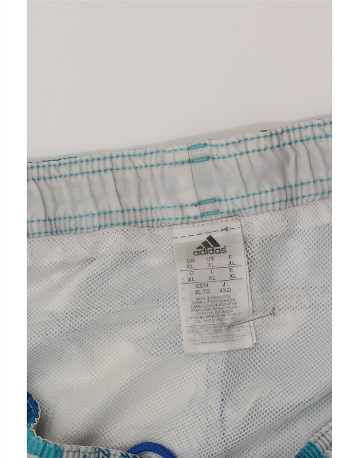 Adidas Short de bain homme XL Bleu Floral Polyester