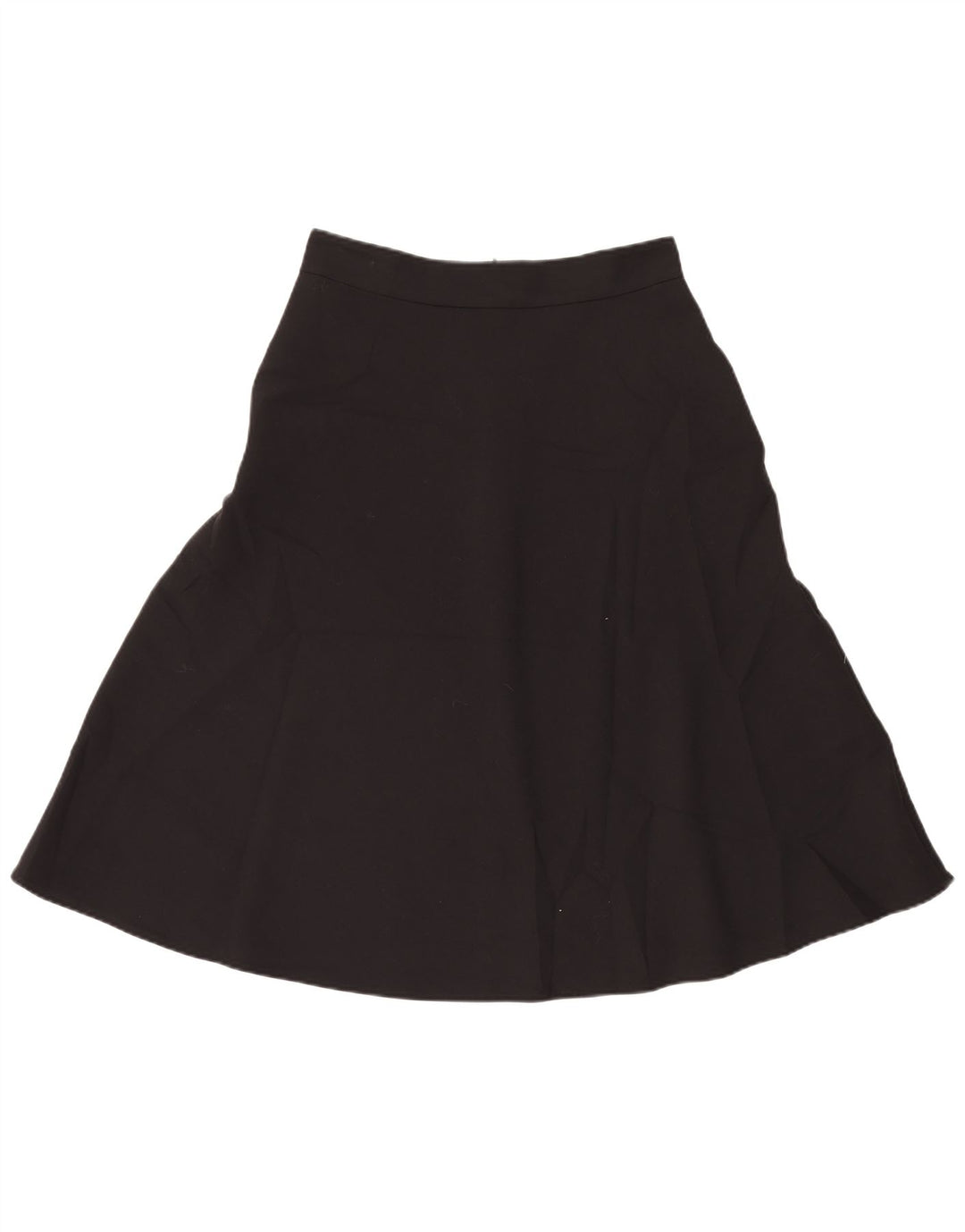 Marks & Spencer Jupe trapèze pour femme UK 12 Medium W30 Noir Polyester