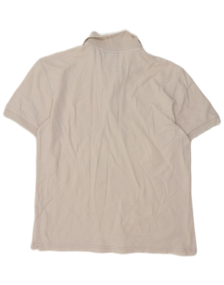 Diadora Polo Homme Blanc Moyen Coton