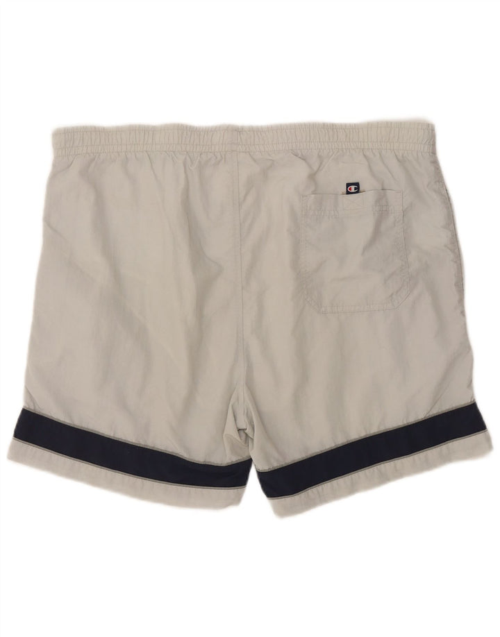CHAMPION Short de Bain Homme XL Gris Colorblock