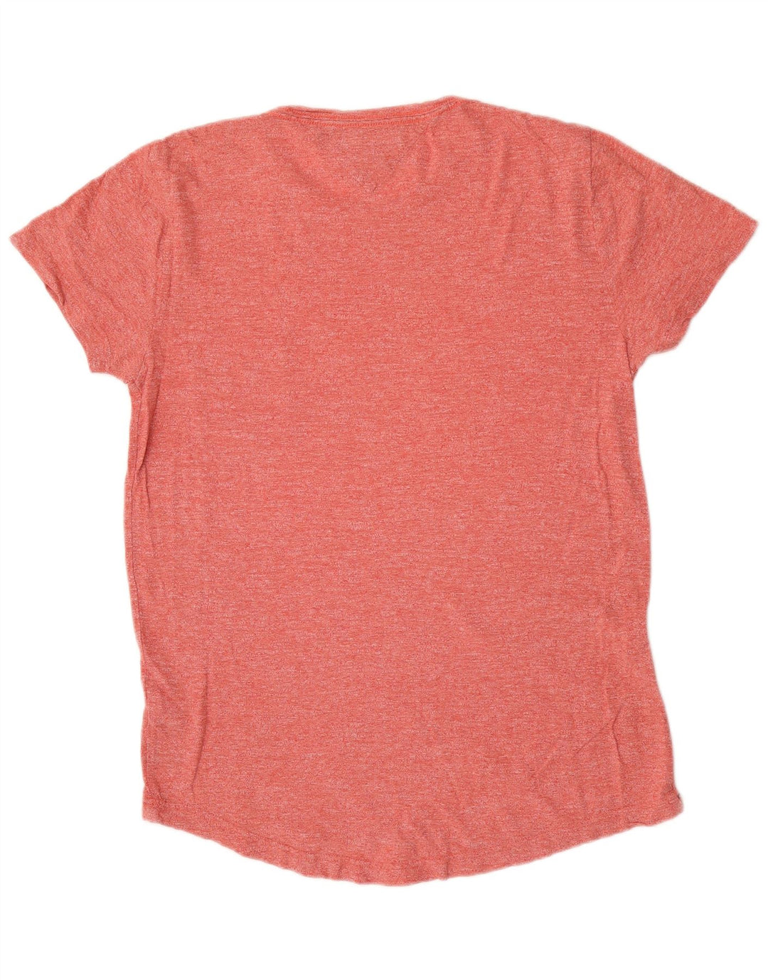Tommy Hilfiger T-Shirt Homme Rouge Moyen Moucheté Coton