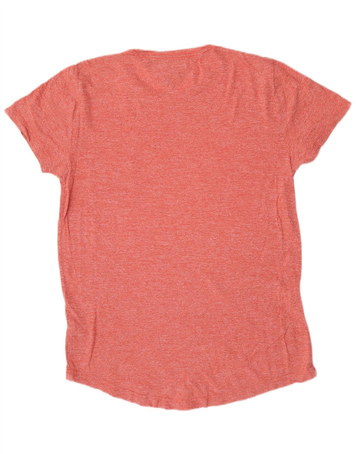 Tommy Hilfiger T-Shirt Homme Rouge Moyen Moucheté Coton
