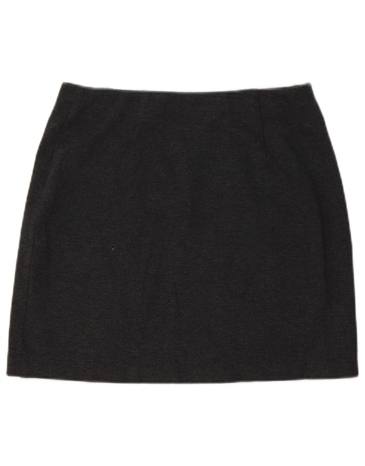 Marks & Spencer Mini-jupe femme UK 10 Small W30 Gris Viscose