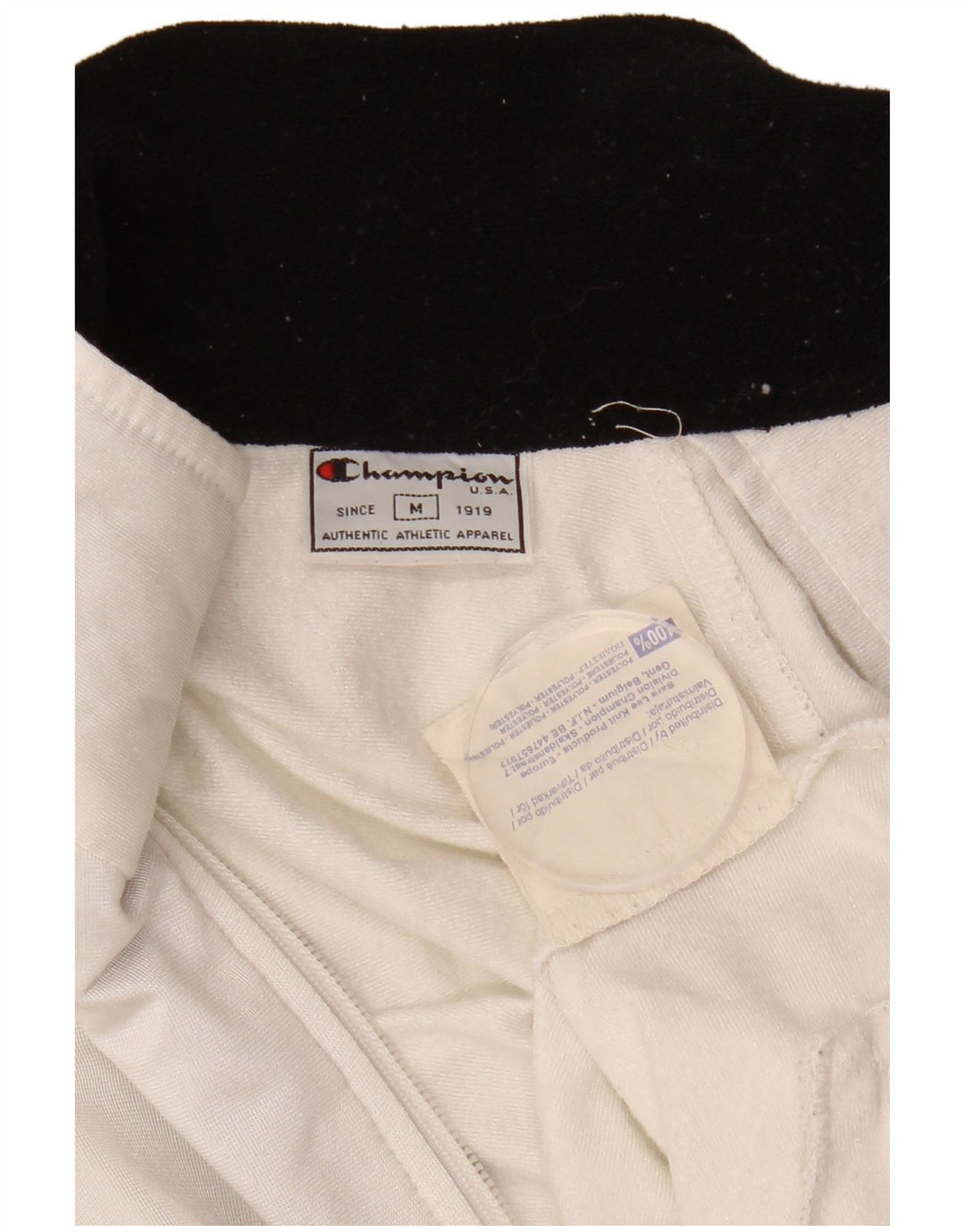 CHAMPION Veste de survêtement pour femme UK 14 Medium White Colourblock